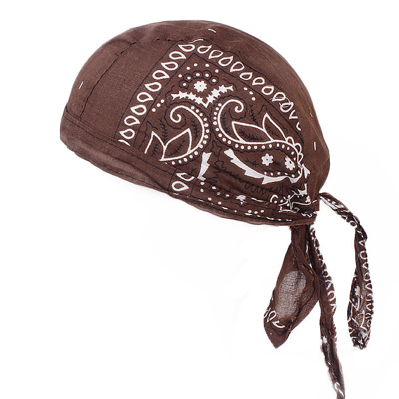 Hip hop street dance pirate bag head hat adult cotton amoeba headscarf hat ethnic hat TJM-09