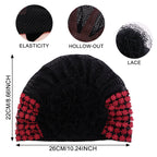 New Cross-Border Ethnic Style Breathable Hat, Floral Turban Hat, Head Wrap Hat, Hair Care Hat Jdt-519