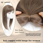 Hair Toppers for Women with Bang Hair Clip with Thinning Hair Wigs Hair Piece
