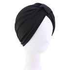 European and American Women's Wooden Dale Cotton Block Tapered Hood National Style Baotou Hat