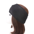Women's Velcro Beauty Sports Headband Adjustable Face Wash Headband Solid Color Amazon Headband