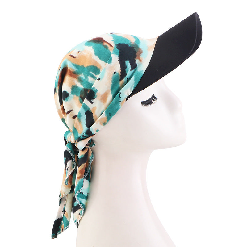 Professional Factory for Headscarves, Outdoor Travel Baseball Cap-Style Headscarves, Women's Sunshade Headscarves, Custom-Made for Foreign Trade