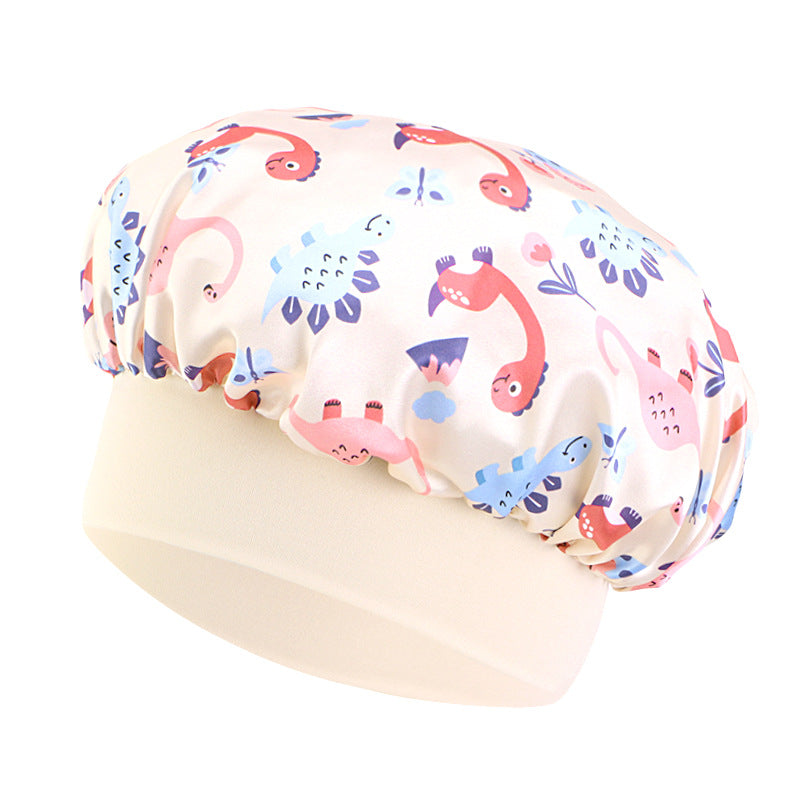 Children's Unicorn Cartoon Latin Nightcap Baby Tapes Hat Hair Conditioners Shower Cap JDKB-21A-2