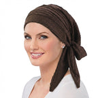 Cross-Border Supply Pleated Style Ribbon Headscarf Hat, Head Wrap Hat, Hair Care Band Hat, Chemotherapy Hat Jdt-31D