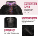 Real Human Hair Topper10 inch Women for Thinning Hair Swiss Base  Hairpiece