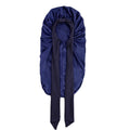 Cross-border Wide-brimmed Stretch-in Long Ribbon Scarlet Nightcap Long Barrel Hair-care Hat Band Tape Hood JDB-446V