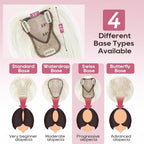 Real Human Hair Topper 10 inch Women Hair Toppers for Thinning Hair Light Grey Wigs