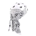 Cashew Flower Stretch Pirate Hat Hip-Hop Hip-Hop Hair Care Bag Headscarf Amoeba Strap Headscarf Hat JDD-09D