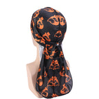 Foreign trade hat imitation silk pirate hat bag turban hat hip-hop Cape hat can be customized LOGO printing