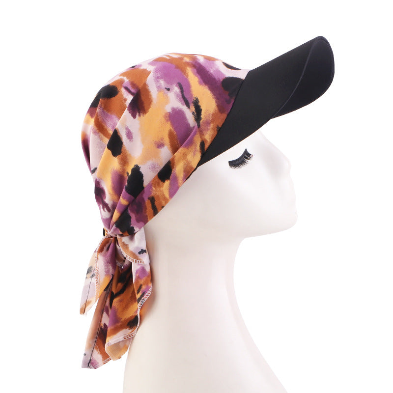 Professional Factory for Headscarves, Outdoor Travel Baseball Cap-Style Headscarves, Women's Sunshade Headscarves, Custom-Made for Foreign Trade
