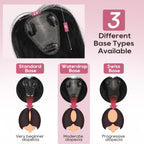 Real Human Hair Topper10 inch Women for Thinning Hair Swiss Base  Hairpiece