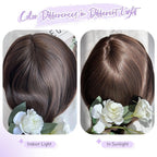 Wigs Hair Topper for Women Short Bob Hair Pieces for Women with Thinning Hair