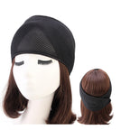 Women's Velcro Beauty Sports Headband Adjustable Face Wash Headband Solid Color Amazon Headband