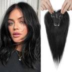 Real Human Hair Topper10 inch Women for Thinning Hair Swiss Base  Hairpiece