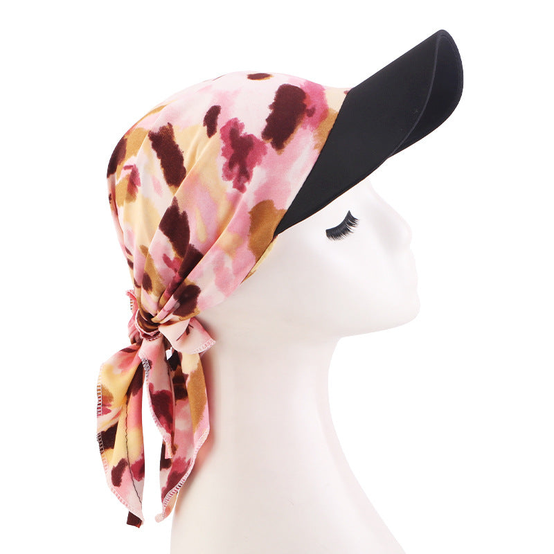 Professional Factory for Headscarves, Outdoor Travel Baseball Cap-Style Headscarves, Women's Sunshade Headscarves, Custom-Made for Foreign Trade