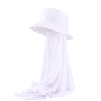 Summer ethnic hat basin hat scarf integrated hat sun-proof fisherman hat scarf toe cap JDPM-58