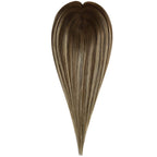 3*5inch Mono Hair Topper Remy Human Hair Balayage Brown Wigs Hair Piece