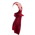 Golden bead accessories, pleated scarves, wrapped scarves, wrapped scarves, wrapped scarves, headscarves, hats, JDWJ-30-1