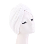 Cross Border Solid Color Bubble Cotton Cross Twisted Cap Women's Stretch Ethnic Bag Cap Indian Cap JDT-163D
