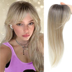 Hair Toppers for Women with Bang Hair Clip with Thinning Hair Wigs Hair Piece
