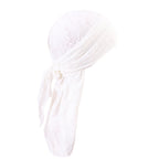 European and American Popular Vintage Ripped Cotton Ribbon Pirate Hat Men's Tape Turban Hat Turban JDT-05-6