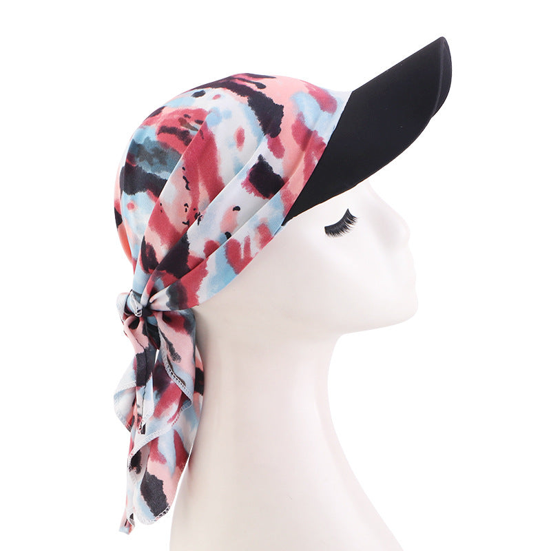 Professional Factory for Headscarves, Outdoor Travel Baseball Cap-Style Headscarves, Women's Sunshade Headscarves, Custom-Made for Foreign Trade