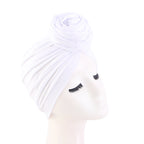 Cross-Border E-Commerce Supply Source: Rose Flower Elastic Headscarf Hat, Ethnic Hat, Head Wrap Hat Jdt-480
