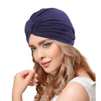 European and American Women's Wooden Dale Cotton Block Tapered Hood National Style Baotou Hat