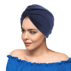 Ethnic Style Turban Hat, Imitation Cotton Twisted Cross Hat, Indian Hat, Chemotherapy Hat, Baotou Hat