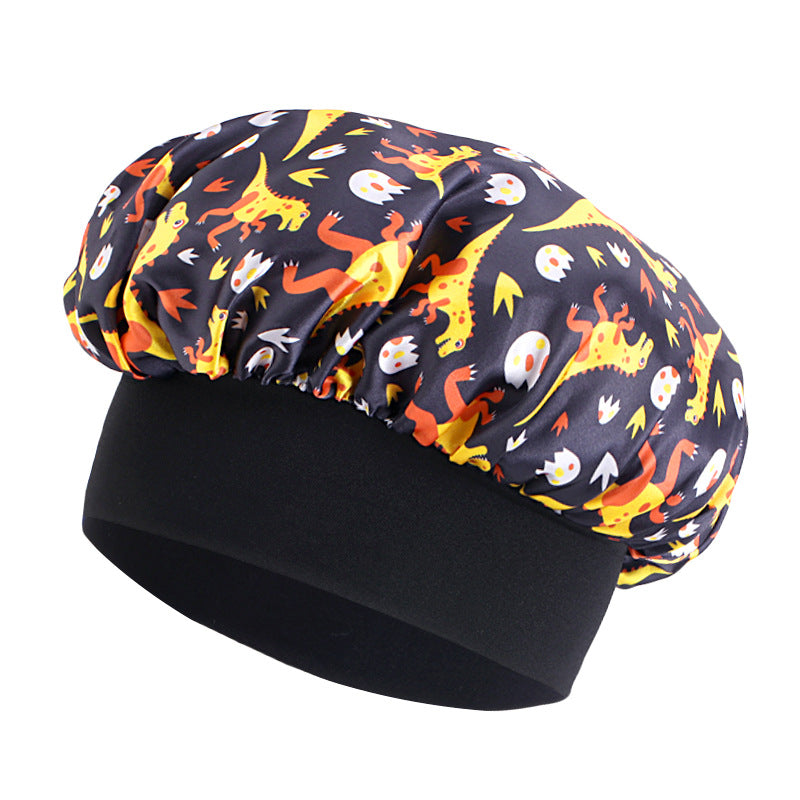 Children's Unicorn Cartoon Latin Nightcap Baby Tapes Hat Hair Conditioners Shower Cap JDKB-21A-2