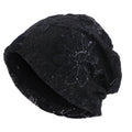 Spring and Autumn New Lace Sequin Pullover Hat, Headscarf Hat, Headwrap Hat, Cross-Border Hat Jdu-150