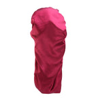 Foreign trade printing LOGO beauty salon advertising cap adjustable buckle double nightcap satin shower cap