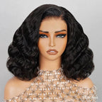 C Part Design Pre-Bleached Knots Human Hair