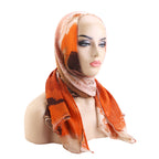 Cross-Border Spring and Autumn Tie-Dyed Paris Gauze Headscarf, Head Wrap, Scarf, Bali Gauze Head Wrap Hat Jdwj-24C
