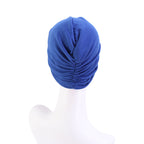 Ethnic Style Turban Hat, Imitation Cotton Twisted Cross Hat, Indian Hat, Chemotherapy Hat, Baotou Hat