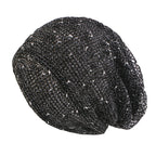Cross border new breathable cotton and linen mesh hat, headscarf hat, twisted braid hat, double-layer pullover hat JDU-59