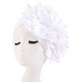 Ethnic style oversized flower headscarf hat African style toe cap wedding party hat JDT-12D