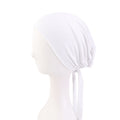 New Super Soft Elastic Cloth Ethnic Style Ribbon Base Hat Turban Chemotherapy Hat Jdt-31-1