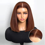 Perruque Bob Lisse Coupe Pré-découpée Easy Care