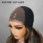 Perruque Bob Lisse Coupe Pré-découpée Easy Care