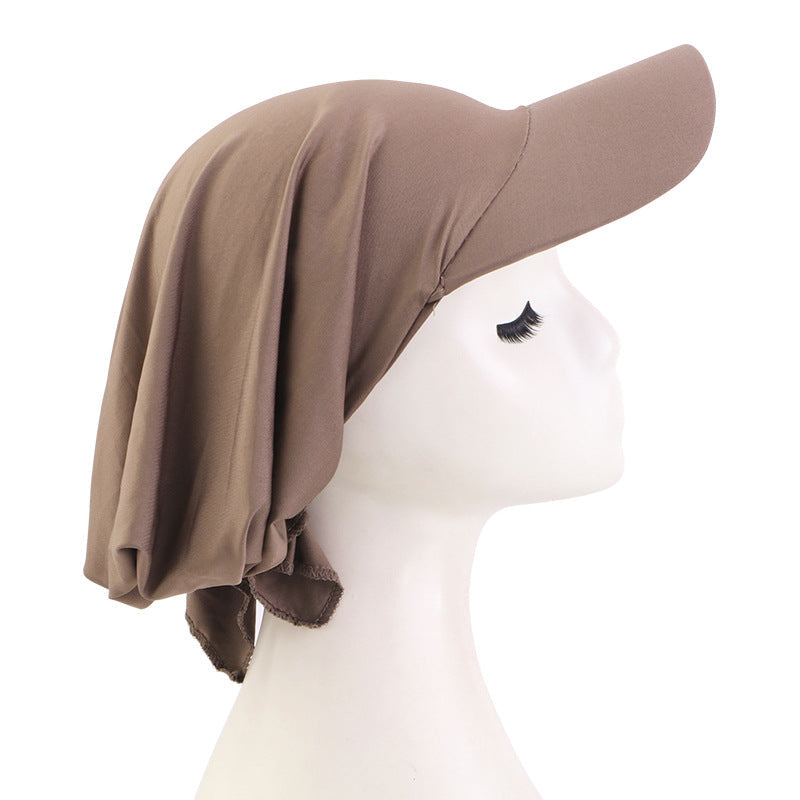 Spring and Summer Style Cashew Print Brimmed Baseball Cap Outdoor Sunshade Headwrap Ethnic Cloth Hat Jdt-234C