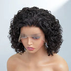 Lady's Summer Pixie Cut Curly Bob Wigs