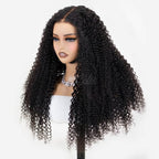 Long Curly Wave Human Hair Wig Top Level